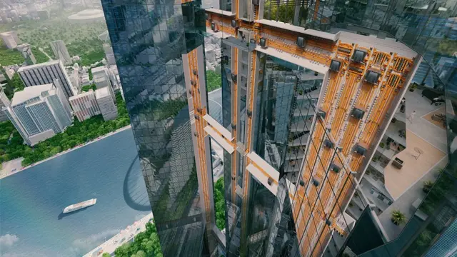 ascensor sin cables de Thyssenkrupp