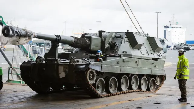 Выгрузка техники