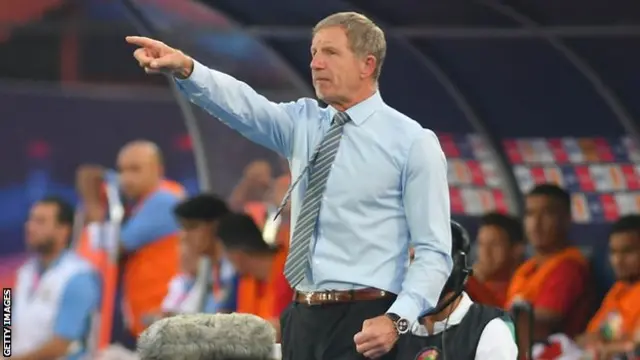 L'entraîneur anglais Stuart Baxter