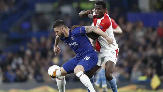 Onye otu Chelsea na Slavia Praha