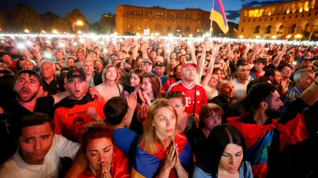 Митинг в Ереване