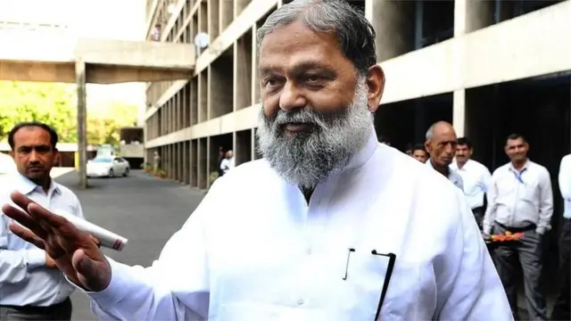 ਹਰਿਆਣਾ ਦੇ ਗ੍ਰਹਿ ਮੰਤਰੀ ਅਨਿਲ ਵਿਜ