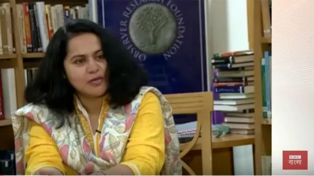 অবজার্ভার রিসার্চ ফাউন্ডেশনের সিনিয়র ফেলো জয়িতা ভট্টাচার্য