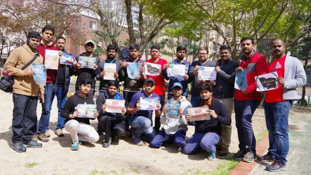 தமிழகத்திற்காக தென் கொரியாவில் ஓங்கி ஒலித்த தமிழர்கள் குரல்