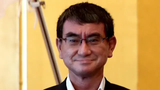 日本防務大臣河野太郎