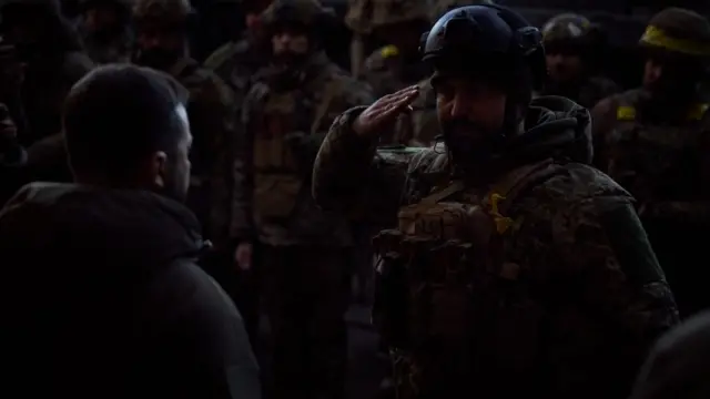 зеенський бахмут