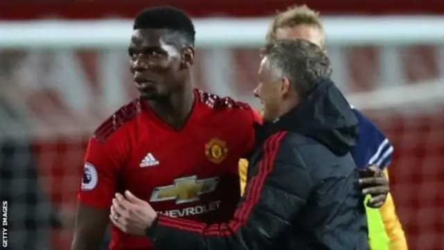 Pogba n'umumenyereza mfatakibanza Solskjaer