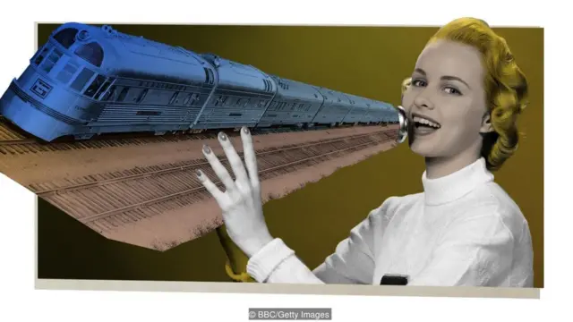 Ilustração mostra mulher sorrindo ao ladoquantos saque por dia na realsbetilustraçãoquantos saque por dia na realsbetum trem