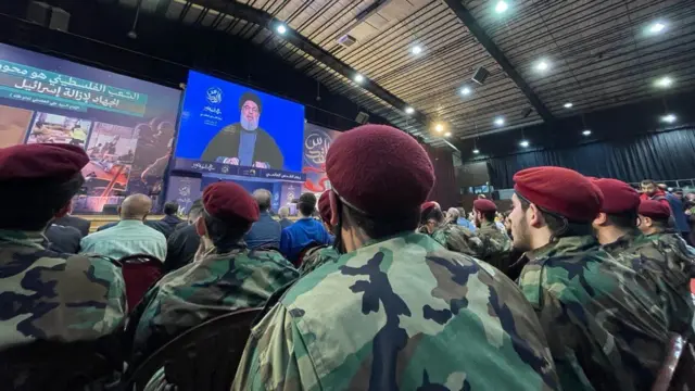 حسن نصرالله در آستانه انتخابات چندين بار تلویزیونی سخنرانى كرده و از حاميانش خواسته با شركت در انتخابات "پيروزى سال ٢٠٠٦ عليه اسرائيل" را با پيروزى سياسى تكميل كنند