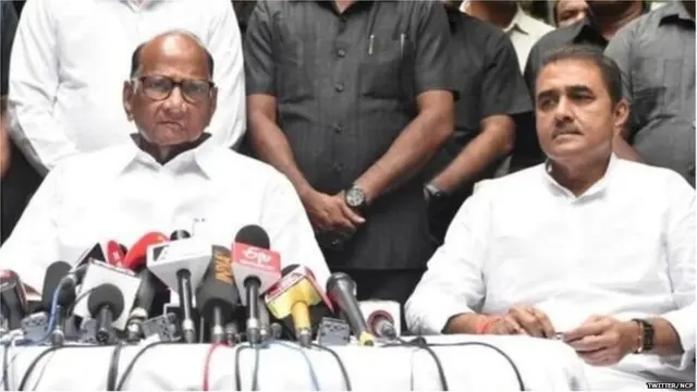 शरद पवार और प्रफुल्ल पटेल