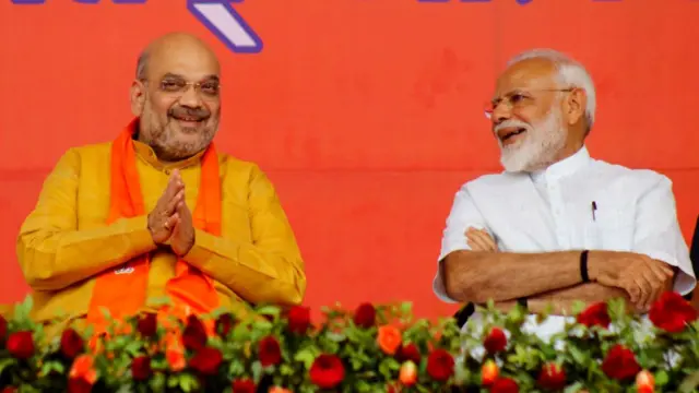 અમિત શાહ અને નરેન્દ્ર મોદી