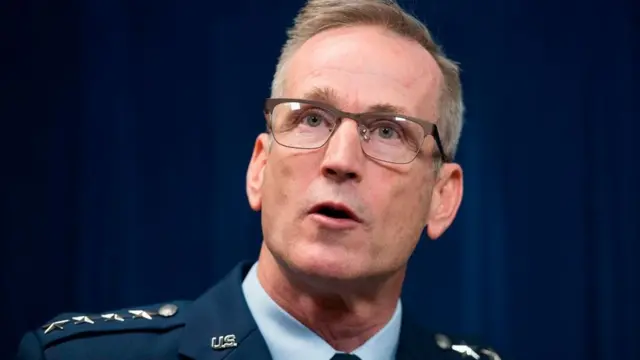 Jenerali Terrence O'Shaughnessy wo mu ngabo zirwanira mu kirere z'Amerika