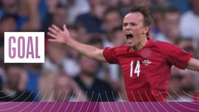 Denmark's Mikkel Damsgaard