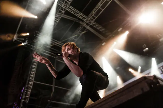 Кампино и Toten Hosen в 2015 году