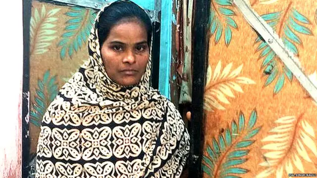 AKWINDER KAUR AT HER HOME.