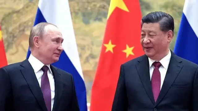 Vladimir Putin da Shugaban China Xi Jinping