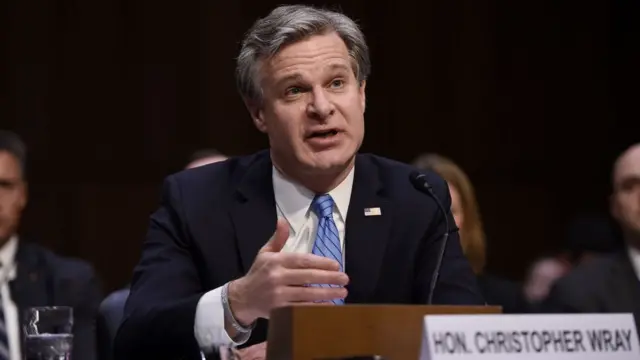 Chefe do FBI Christopher Wray