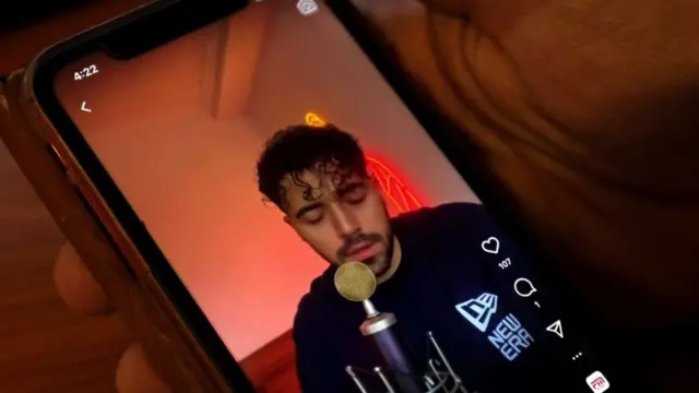 शेरविन हाजीपुर ने अपने इंस्टाग्राम पर अपने बनाए गीत बराये को जारी किया