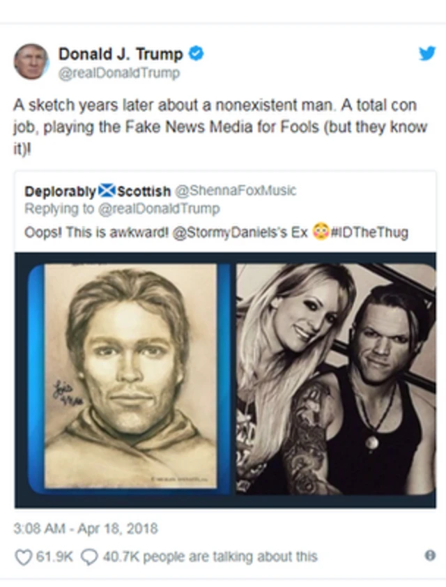 توییت ترامپ