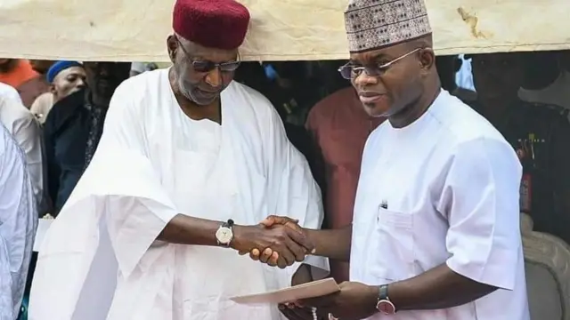 Abba Kyari ya gana da Yahaya Bello