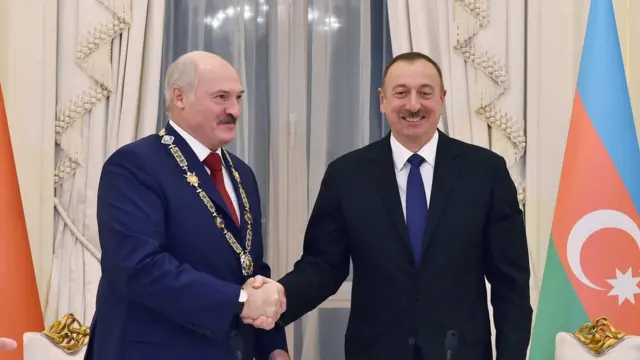 İlham Əliyev Lukaşenko