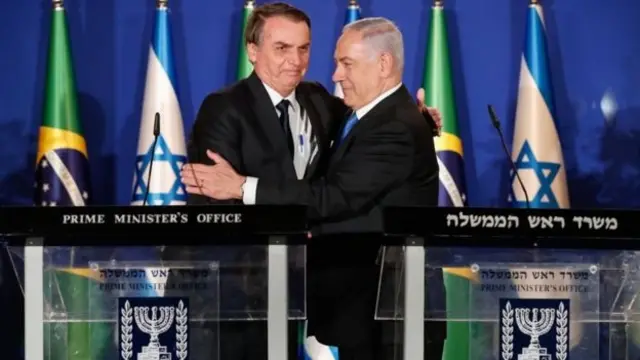 Bolsonaro e Netanyahu