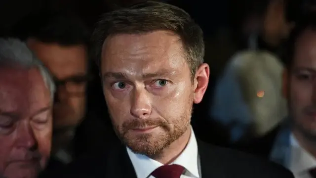 FDP leader Christian Lindner. Photo: 19 November 2017
