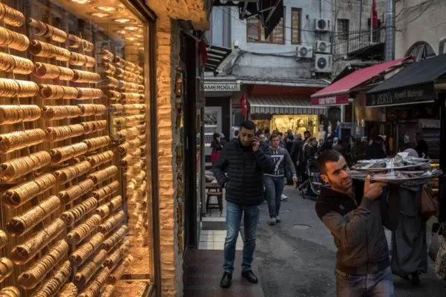 بازار طلا فروشان استانبول