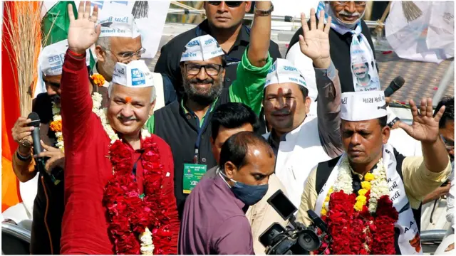 આમ આદમી પાર્ટીની રેલી