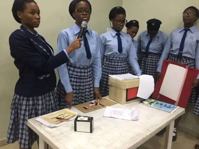 Students of Our Lady of Fatima College Port Harcourt