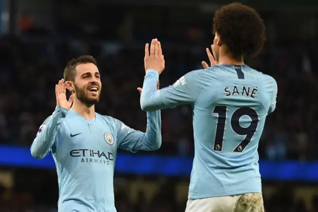 Bernardo Silva y Leroy Sané