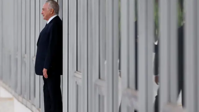 O presidente Michel Temer