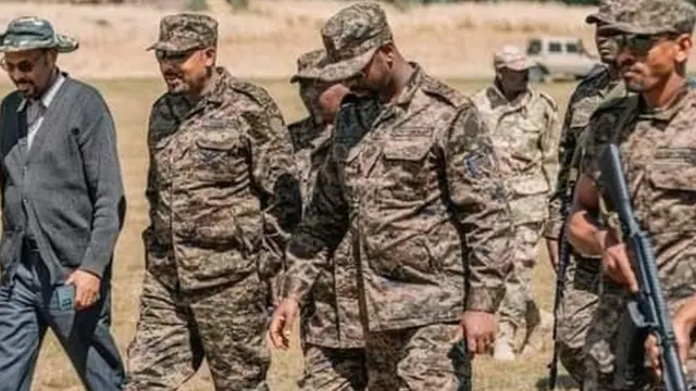 ቀዳማይ ሚኒስተር ኣብዪ ኣሕመድ ኣብ ግንባር: ሕዳር 29, 2021.