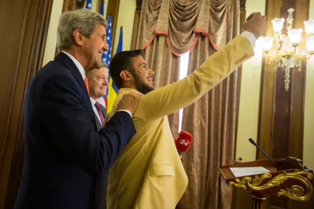 під час спільної прес-конференції із Джоном Керрі, 7 липня 2016 року