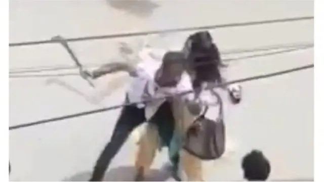 হত্যার ভিডিও থেকে নেয়া দৃশ্য।