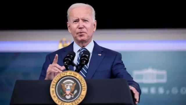 지난 27일 백악관에서 연설 중인 조 바이든 미국 대통령