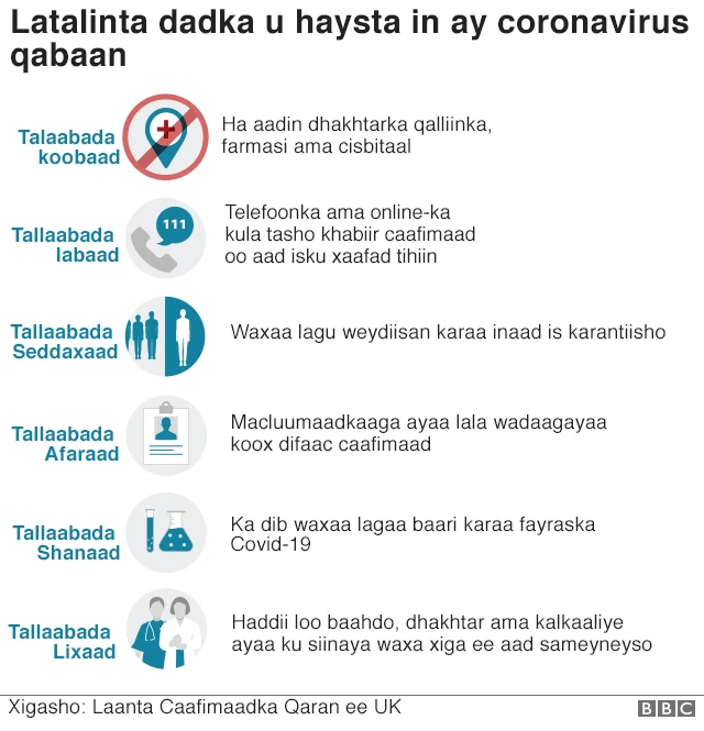 Macluumaad kooban oo la xiriira covid-19