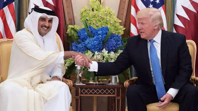 د امریکا ولسمشر د قطر په تړاو د ریاض د ګام ملاتړ کړی