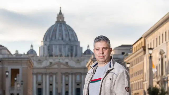 El director del documental "Francesco", Evgeny Afineevsky