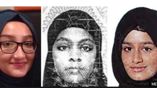 Shamima Begum (bìa phải)