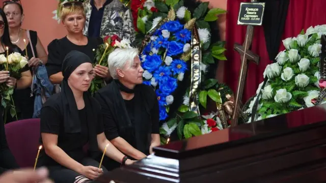 Похороны Никиты Кривцова