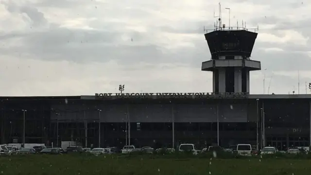 Port Harcourt International Aiport , Omagwa, Rivers State