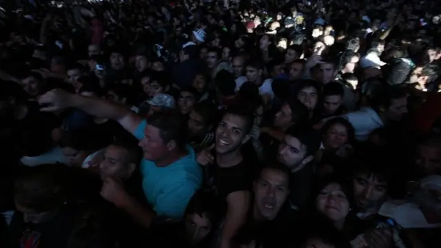 Concierto del Indio Solari