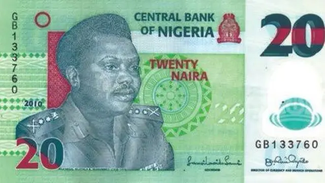 Muritala Muhammed ti wọn ya sara ogun naira