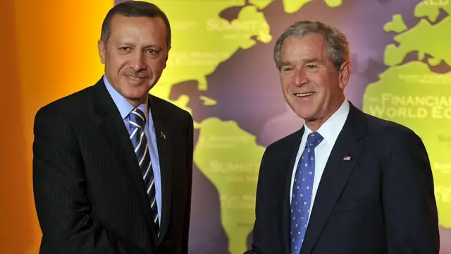 अर्दोआन और बुश