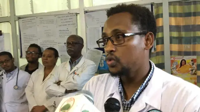 Daarektara medikaalaa Hospitaala Beetel Dr Abenezar Gezzaahany