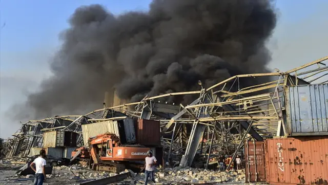 لبنان کې چاودنه