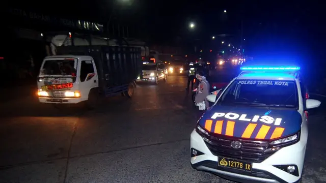 virus corona, tegal,, lockdown