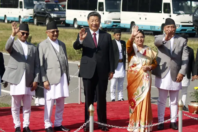 चिनियाँ राष्ट्रपतिको नेपाल भ्रमण
