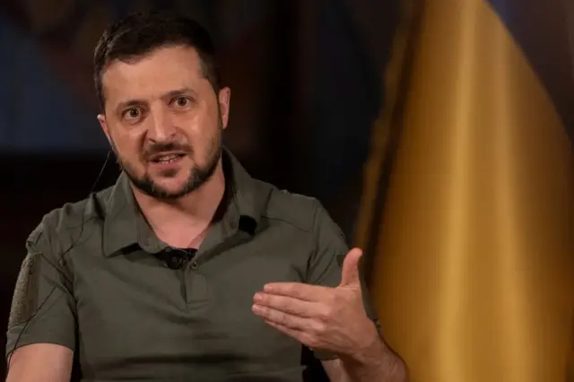 Président de l'Ukraine, Volodymyr Zelensky